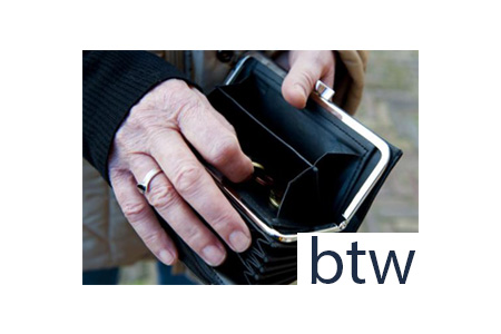 btw portemonnee